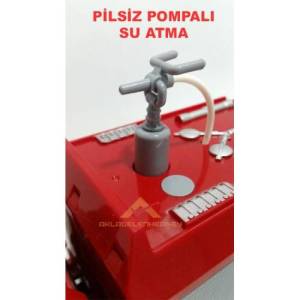 Büyük Boy Su Atan Sürükle Bırak İtfaiye Aracı