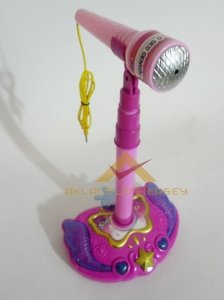 Kargo Dahil EĞİTİCİ IŞIKLI SESLİ OYUNCAK KARAOKE MİKROFON