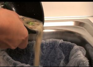 Evye içi Bulaşık Çöp Sepeti Hediyesi 10 adet Çöp Ayrıştırıcı Süzücü Doğa Dostu Pratik Hijyenik Süzek