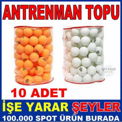 10 adet kaliteli pinpon Masa Tenisi Ping Pong Topu PİNPON TOPU MASA TENİSİ ANTRENMAN TOPU 10 ADET