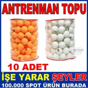 10 adet kaliteli pinpon Masa Tenisi Ping Pong Topu PİNPON TOPU MASA TENİSİ ANTRENMAN TOPU 10 ADET