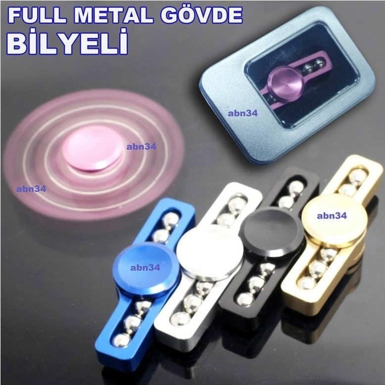 Çelik Bilyeli Metal Stres Çarkı Metal Fidget Hand Spinner