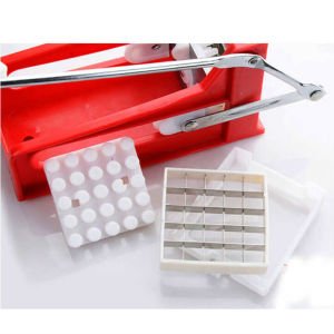 Pratik Patates Dilimleyici Patato Chipper,Kollu Patates Dilimle Makinesi Meyve Sebze Dilimleyici