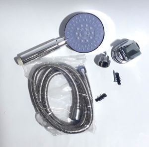 3 Fonksiyonlu Püskürtmeli Lüx Duş Seti Altmış Sekiz Delikli ve Tazyikli