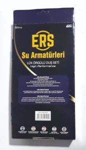 3 Fonksiyonlu Püskürtmeli Lüx Duş Seti Altmış Sekiz Delikli ve Tazyikli