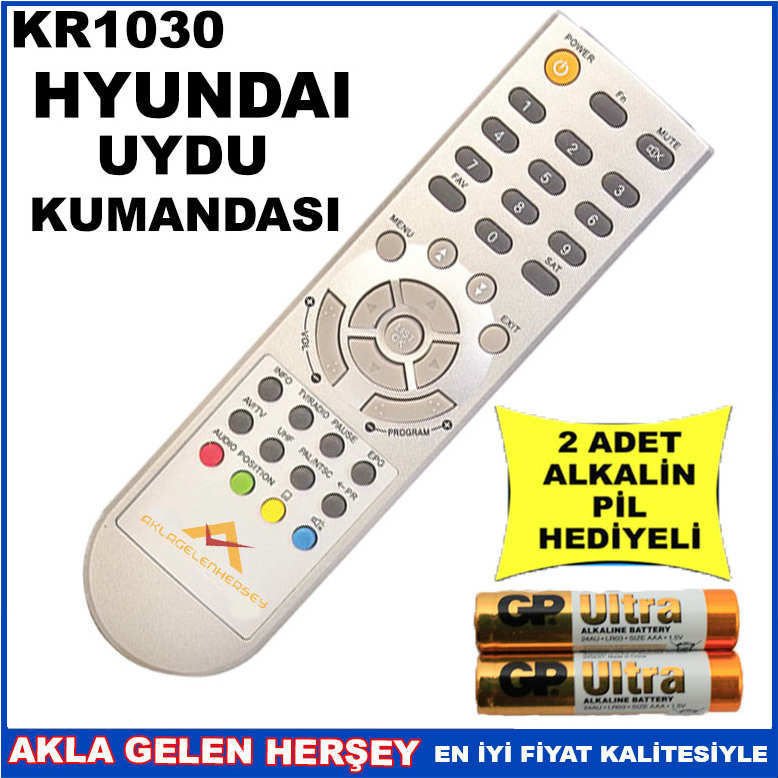 HYUNDAI UYDU CİHAZI Receiver KUMANDASI KR1030