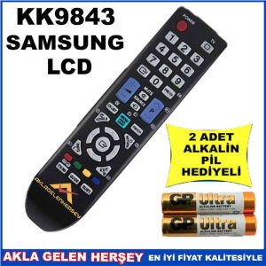 SAMSUNG LCD-PLAZMA TELEVİZYON KUMANDASI KK9843