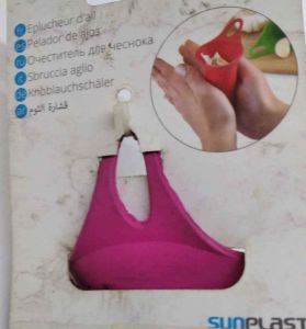 Sun Cook Silikon Avuç İçi Huni Şeklinde Sarımsak Soyucu D-Raf