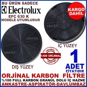 ELECTROLUX ANKASTRE DAVLUMBAZ FİLTRESİ EFC 630 K MODEL FİLTRE-100