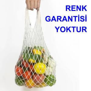Örme Pazar Filesi Sağlıklı Doğal Çevreye Zarar Vermeyen Pazar Market Filesi Torbası