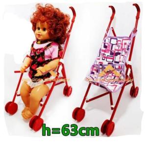 Çocukların için oyuncak bebek arabası,Ücretsiz Kargo OYUNCAK PLASTİK PUSET KATLANIR ÇOCUK ARABASI