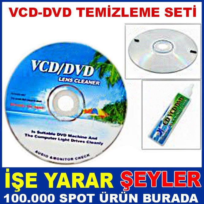 NARITA VCD-DVD TEMİZLEME LENS TEMİZLEME SETİ