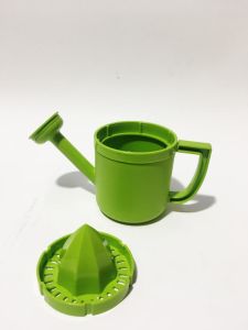 18x8 cm 1 adet  Çicek Sulama Kabı Şeklinde Mini Bahçıvan Şirin Plastik Limonluk