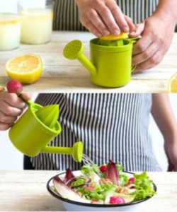 18x8 cm 1 adet  Çicek Sulama Kabı Şeklinde Mini Bahçıvan Şirin Plastik Limonluk