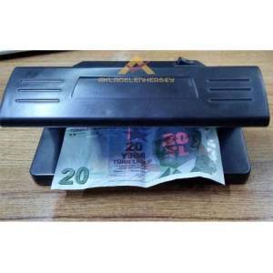 Pilli Portatif Uv Morışıklı Para Kontrol Dedektörü Taşınabilir Sahte Para Kontrol Makinasıı