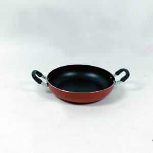 İnce Alüminyumdan Üretim 21 cm Çift Kulplu Teflon Yumurta Sahanı ve Isıtma Tavası