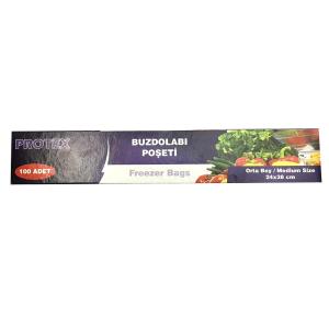 Protex Pratik 100 Adet Buzdolabı Poşedi