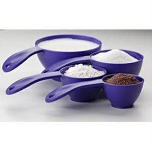 4 LÜ SET FARKLI ÖLÇÜLERDE MUTFAK ÖLÇÜ KAPLARI