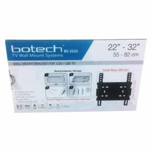 Lcd-Led Tv Sabit Duvar Askı Aparatı 55-82 cm Plazma Askısı Televizyon Montaj Askısı Botech Bs-2232