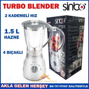 SİNBO SHB3062 BUZ KIRICI 4 BIÇAKLI TURBO BLENDER