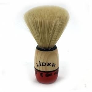 Gerçek Kıldan Üretim Ahşap Saplı Lüx Sakal Fırçası Lider 11cm Boy
