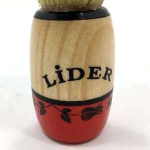 Gerçek Kıldan Üretim Ahşap Saplı Lüx Sakal Fırçası Lider 11cm Boy