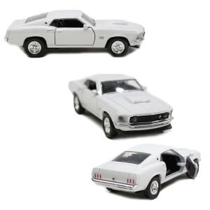 43713  Metal Çek Bırak Kapıları Açılan Mustang 12 Cm