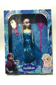 Karlar Ülkesi Frozen Karlar Kralçesi 1 Adet Elsa Doll Bebek