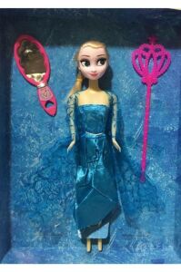Karlar Ülkesi Frozen Karlar Kralçesi 1 Adet Elsa Doll Bebek