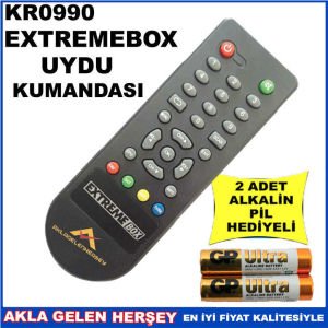 EXTREMEBOX UYDU CİHAZI Receiver KUMANDASI KR0990