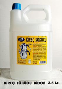 Jet Kireç Sökücü Bidon 2500 gr Kireç temizleyici parlatıcı