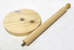 25x12x12cm Boyutlarında Ahşap Demonte Kağıt Havluluk