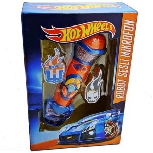 HOT WHEELS ROBOT SESLİ MÜZİKLİ KARAOKE MİKROFON