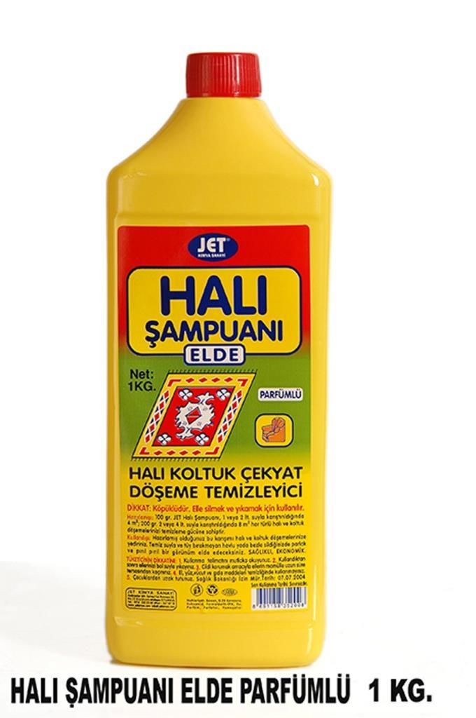 Jet Halı Yıkama Şampuanı Halı çekyat Döşeme Temizleyici 1 Kg Parfümlü