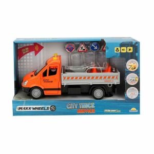 Sesli ve Işıklı Yol Yardım Kamyonu ve Trafik İşaretleri 1 Adet Fiyatıdır