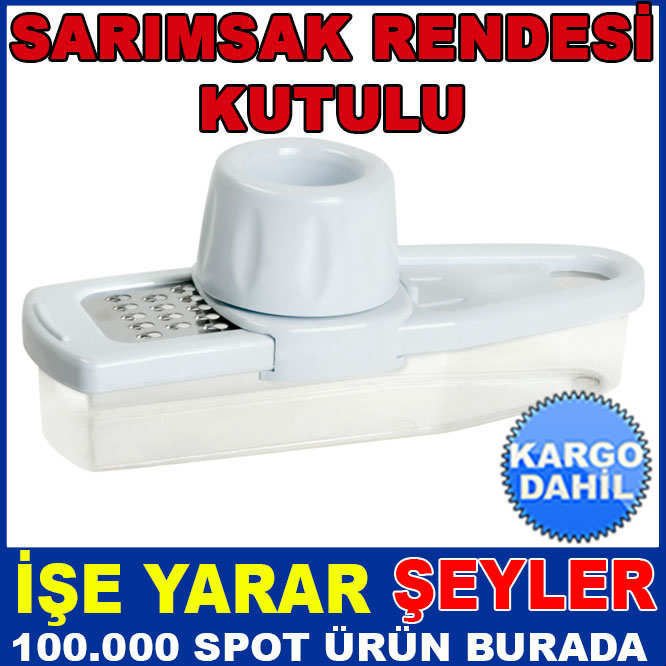13X3 SARIMSAK RENDESİ KUTULU VE  RENDE APARATI