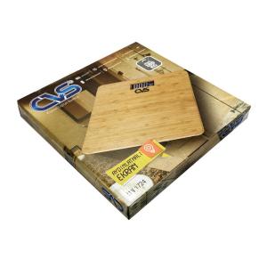 Bambu Yüzeyli Işıklı Led Ekranlı Dijital Banyo Tartısı CVS Baskül