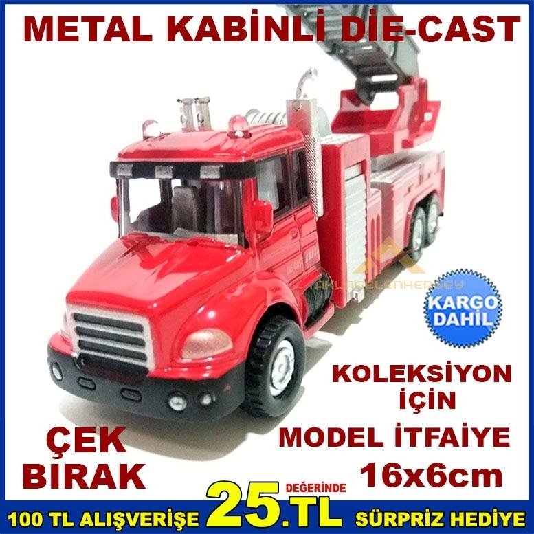 METALKABİN DEİCAST KOLEKSİYON İÇİN MODEL İTFAİYE