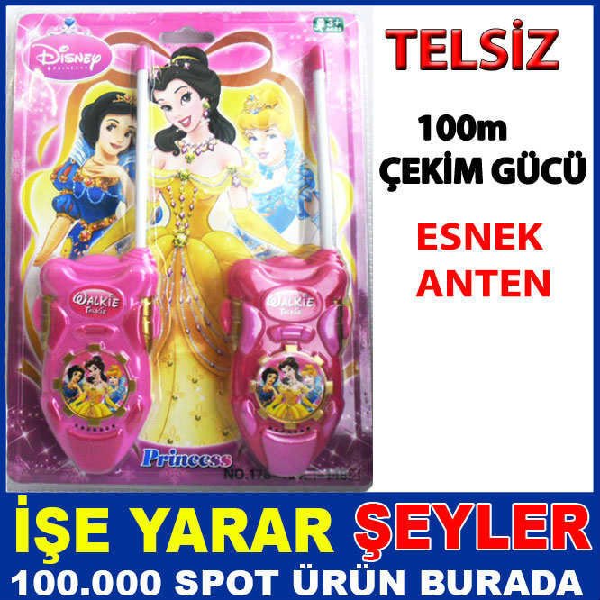 FARKLI MODELLERDE ÇOCUK TELSİZİ WALKIE TALKIE