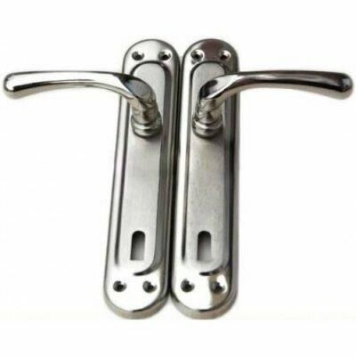 Gri Nikel Kapı Kolu Takım