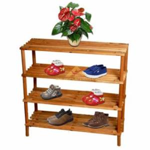 4 Kat Ahşap Ayakabı Rafı,4 Kat Demonte Ahşap Ayakkabılık,Ahşap Saksı Rafı,Ahşap Mutfak Rafı