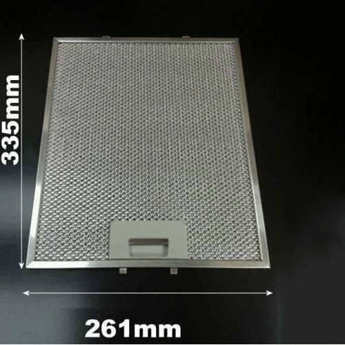 Orjinal Ürün 261x335mm Ankastre Filtresi Alüminyum Yağ Filtresi Aspiratör Alüminyum Kartuş Filtre Orjinal