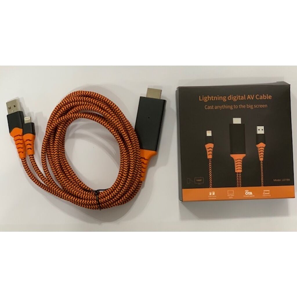 NEW HASIR İPHONE X-11  İOS 13 -(5S-6-6S-7-8) HDMİ GÖRÜNTÜ AKTARMA