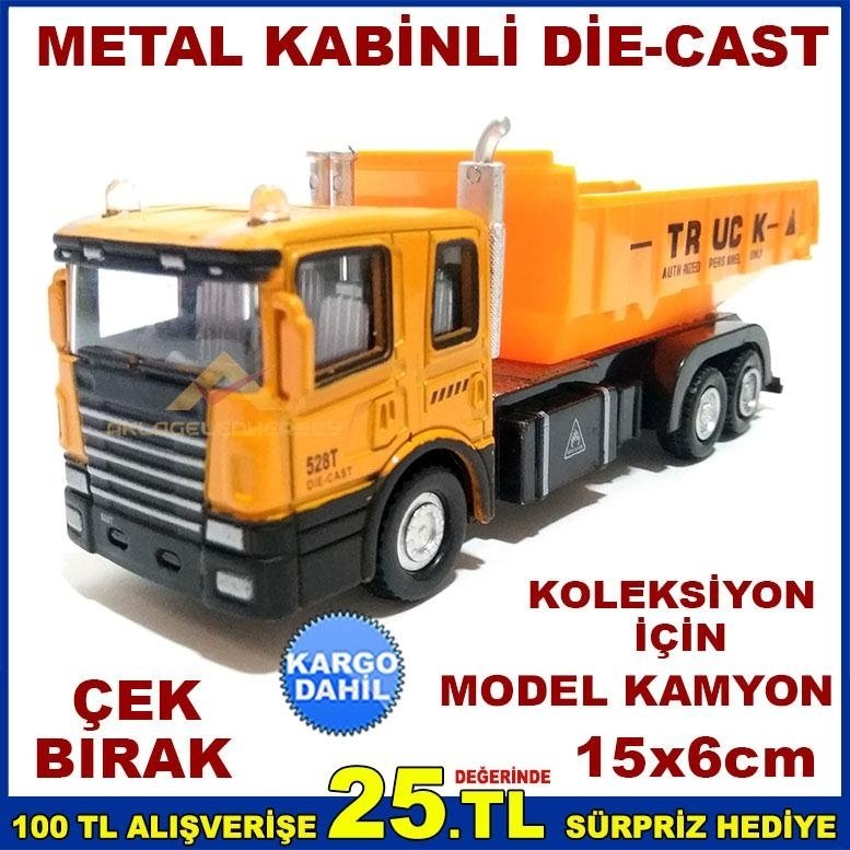 METALKABİN DEİ-CAST KOLEKSİYON İÇİN MODEL KAMYON