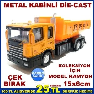 METALKABİN DEİ-CAST KOLEKSİYON İÇİN MODEL KAMYON