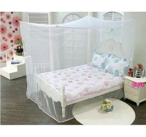 Büyük Boy Sineklik Yatak Cibinliği 200x150 h150 Beyaz Tül Sineksavar Rahat Uyku ve Yaşam ortamı