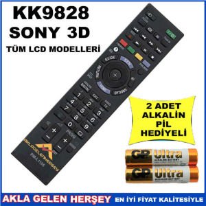 SONY LCD-PLAZMA TELEVİZYON KUMANDASI KK9828