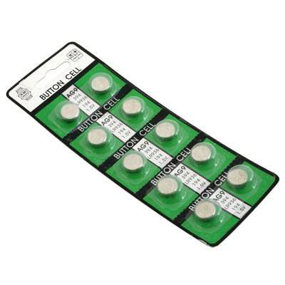 10adet AG9 LR936 394 SR936 194 ALKALİN DÜĞME PİL