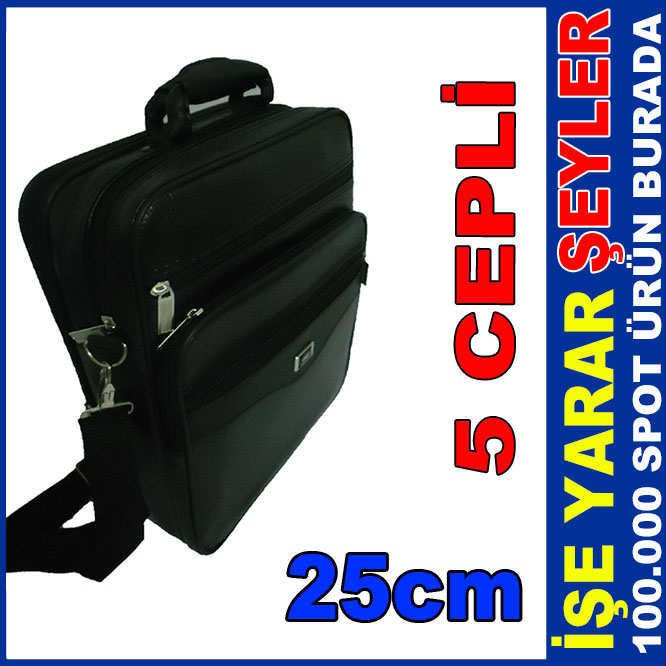 25cm 5cep KULLANIŞL DERİ POSTACI TİPİ EL ÇANTASI