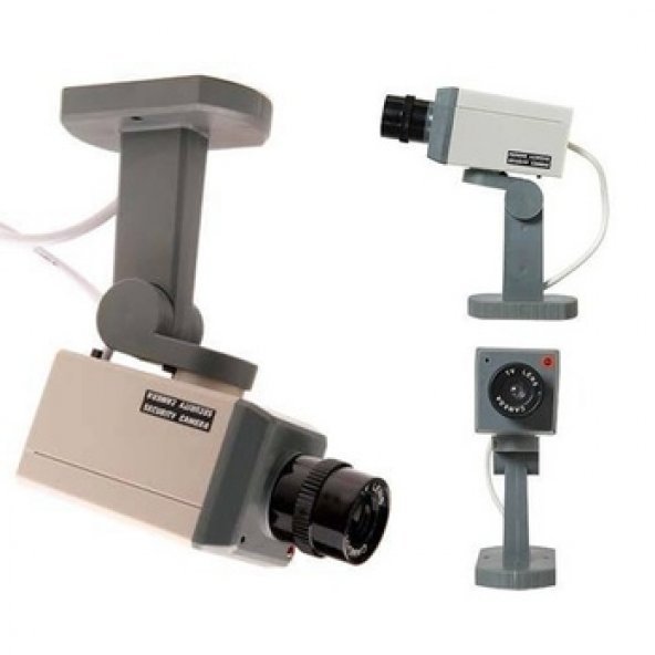 Hareket Sensörlü Caydırıcı Güvenlik Kamerası